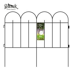 Bordure de Jardin Arche - Noir - 60 x 50 cm