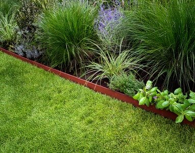 Bordure Métal Premium - Acier Corten - 24 x 100 cm - image 2