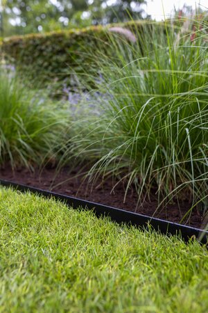 Bordure Métal Premium - Noir - 16 x 100 cm - image 2