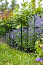 Garden Fence Straight - Matt Black - 60 x 50 cm - image 2