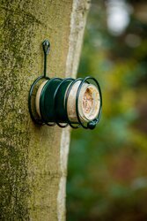 Houder voor vogelpindakaas, groen - afbeelding 2