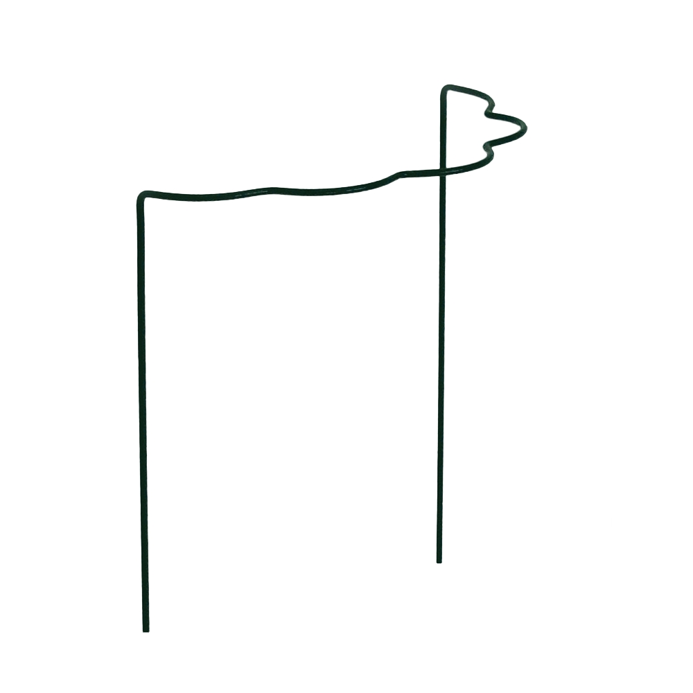 Novatool 10 Strauchstütze 100 cm hoch halbrund 40 cm grün Staudenhalter