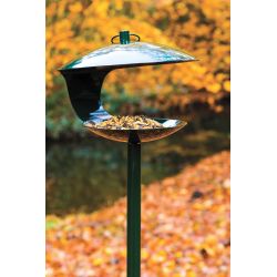 Bird feeding pole 160 cm, green - image 2