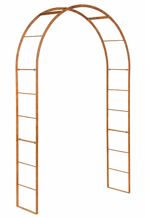 Rozenboog, roest - 230 x 150 cm